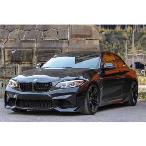 Suit For Bmw F87 M2 M2c Refitted Small Surround Carbon Fiber Mp Front Side Skirt Rear Lip Spoiler