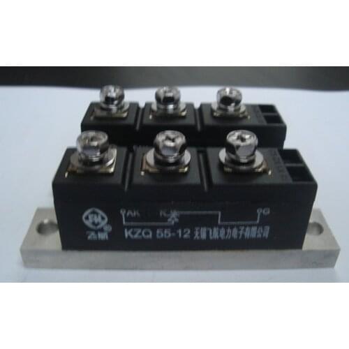 Thyristor rectifier module : KZQ55-12 55A 1200V / KZQ25-12 KZQ90-12 ( Mounting dimensions 80*20 )