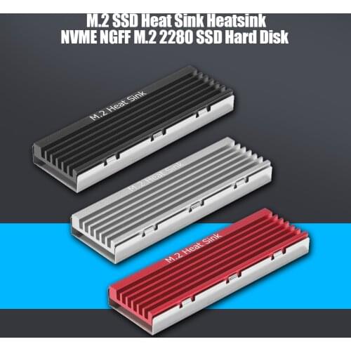 M.2-3 Heat Sink Cooling Pads M.2 2280 SSD Heat Dissipation Radiator for Desktop PC Computer for M.2 NGFF NVME M2