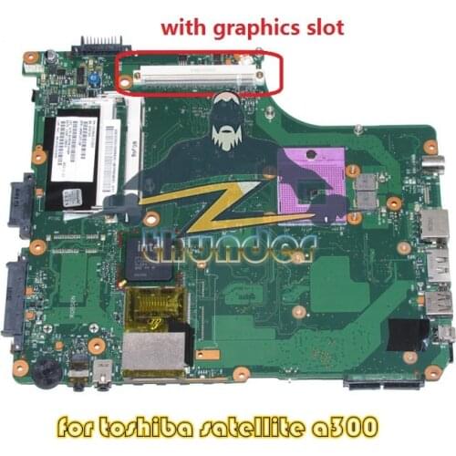 V000127130 PN 1310A2171553 for toshiba satellite A300 A350 laptop motherboard DDR2 PM45