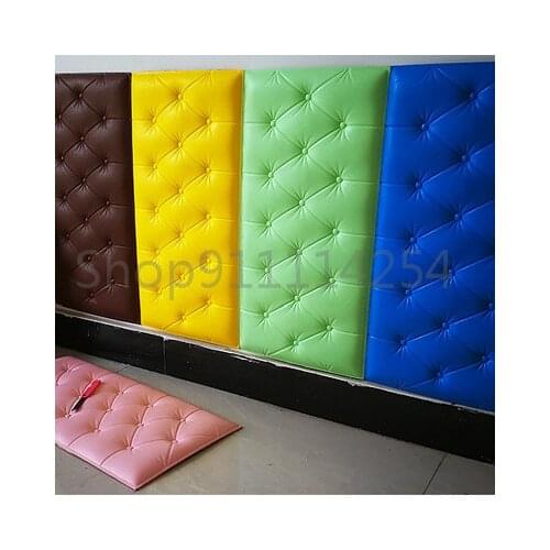 Childrens room soft bag decoration baby anti-collision headboard bedroom self-adhesive cartoon wall stickers 4MM