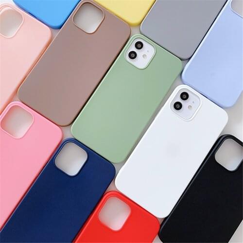 Soft Silicone Case For Samsung Galaxy A72 A52 A32 A42 A12 5G A51 A71 A10 A20 A30 A40 A50 A20E A20S A21S Cases Candy Matte Cover