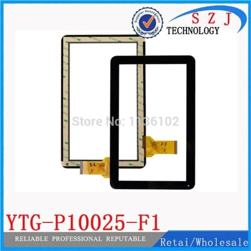 New 10.1'' inch YTG-P10025-F1 Touch Screen digitizer for tablet touch screen panel black replacement Free shipping
