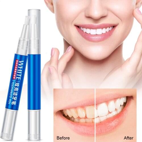 Teeth Whitening Pen Oral Hygiene Cleaning Serum White Tooth Essence Removes Plaque Stains Tooth Bleaching Oral Care Gel