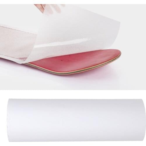Skateboard Sandpaper Transparent Skateboard Oiliness Sandpaper Accessory for Skating Board Longboarding Skateboarding