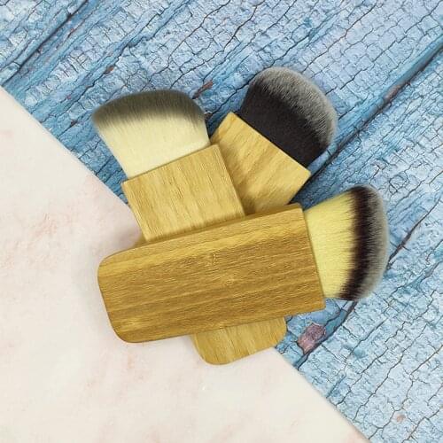 1Pcs Large Contour Makeup Brush Blush Blending Highlight Brush Facial Smear Scanning Basic Makeup Tools