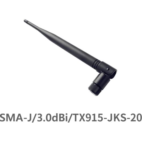 915MHz 3.0dBi Gain SMA-J Interface TX915-JKS-20 50 Ohm Impedance Less than 1.5 SWR High-quality Omnidirectional Antenna