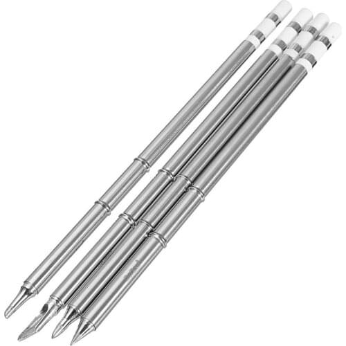 4pcs T12-K T12-B T12-BC2 T12-D24 Soldering Iron Tips T12 series for Soldering ReWork Station