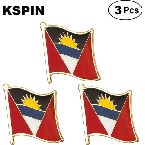 Antigua Lapel Pin Brooches Pins Flag badge Brooch Badges