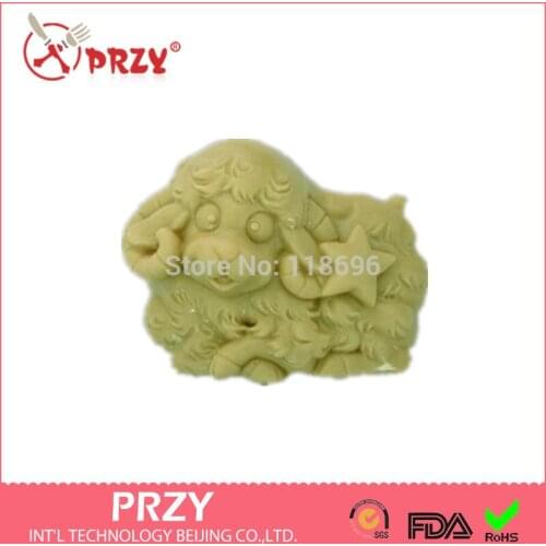 Soap Mold Fondant Cake Decoration Mold Handmade Soap Mold Constellations Sheep Modelling Silicon Aroma Stone Moulds PRZY 001