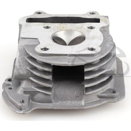 Cylinder head assembly GY6 50CC for Chinese scooter ATV moped 4-stroke 139QMB 137QMA engine with 64 mm valve