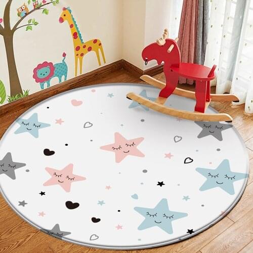 Good Quality Rug Childrens Flannel Carpet Rug Animal Puzzle Game Learn For Baby Childrens In Round Room Carpet The Play