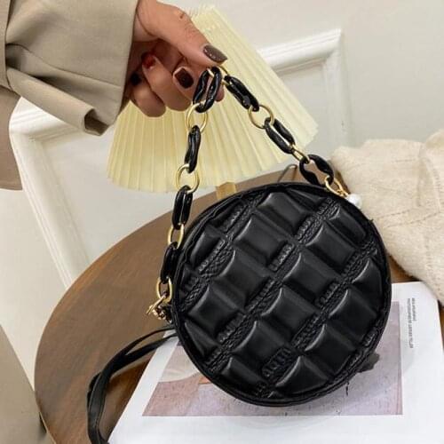 Lemon Kitten Women's Round Bags