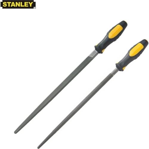 Stanley 1pcs 6" 8 inch 10" 12-inch square file round files cutter rasp for Jewellery carver metal ceramics stone wood working