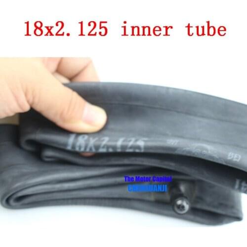 Size18x2.125 inner tube with a Bent Angle Valve Stem fits a wide variety of electric dirt bikes and vehicles