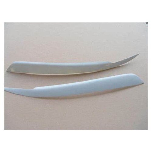 Fiberglass Headlight Eyebrows Eyelids Covers for 1993-1998 Nissan Skyline R33 GTR