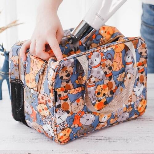 Dry wet depart Makeup case Travel Storage organizer waterproof Make up bag my melody cosmetic bag suitcase makeup bag Handbags