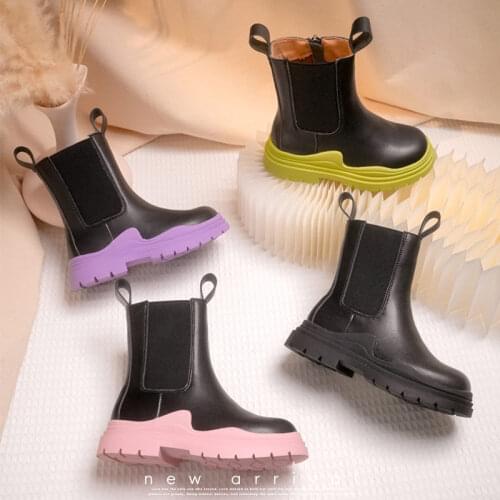 SZXHT Leather Boots For Girls