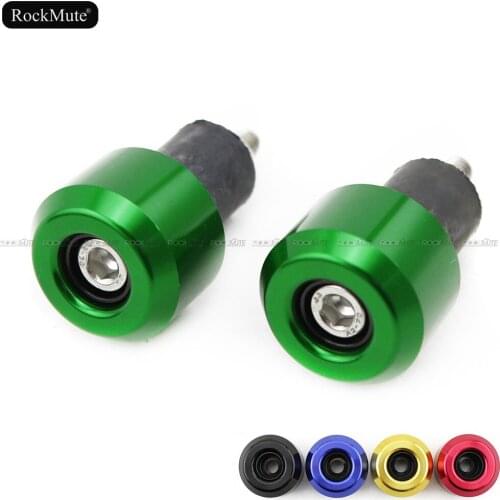 Universal Motorcycle Bar Ends For Kawasaki KLR650 Ninja 1000/650/400/300 Handlebar Grip Bar End Cap Cover Slider Balancer Weight