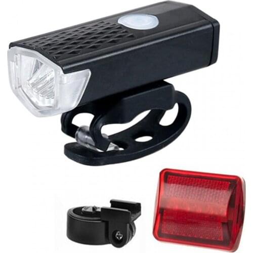 Bicycle Light Back Headlight Lamp Flashlight And Bike Light USB LED Rechargeable Bicycle Light Set Mountain Cycle Front Lights