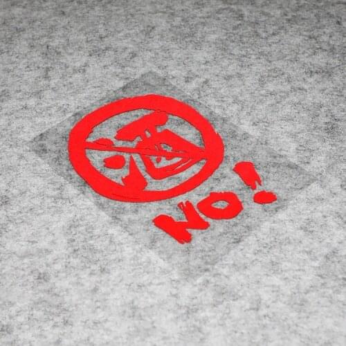 NO win Car Styling Vinyl Health No Drink Home Decoration Auto Window Tail Body Sticker Decals