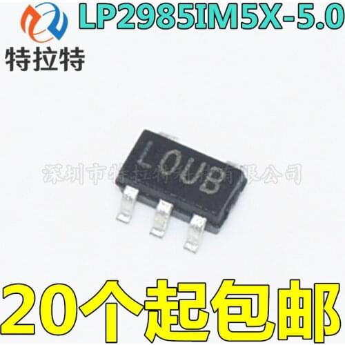 10pcs/lot LP2985IM5X-5.0 LP2985IM5X LOUB LP2985 SOT23-5 In Stock