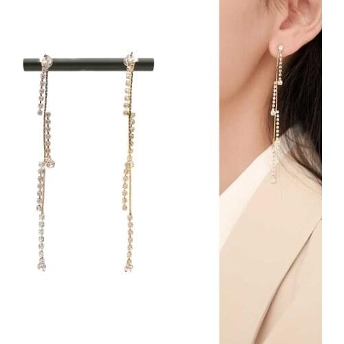 2020New 60Pcs Rhinestones String Tassel Button for DIY Jewelry Earring or Necklace Pendants Accessories CY32