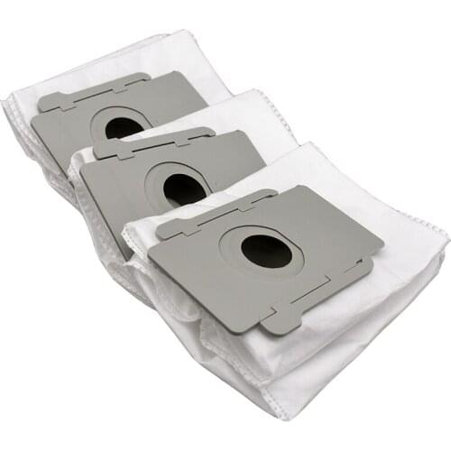 3pcs Vacuum Cleaner Dust Bag Filter Bags for irobot roomba i7 i7+ Plus E5 E6 Robotic Vacuum Dirt Disposal Bag Parts Accessories