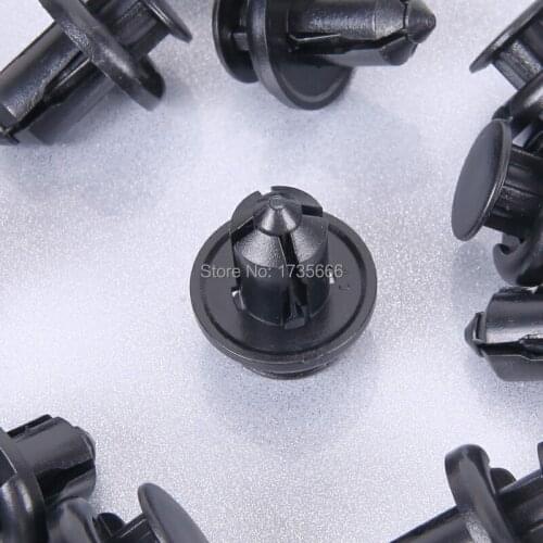 500PCS Black Nylon Bumper Fender Flare Fastener Rivet Clips 91503-SZ3-003 For Honda Accord for Acura CL MDX