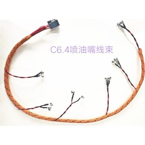 For Excavator Accessories Carter 320d / 323d C6.4 EFI Engine Fuel Injection Nozzle Harness 285-1975