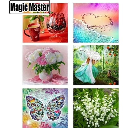 Flower Animal 5d Diy Diamond Painting Diamond Mosaic Diamond Embroidery Painting Diamond Painting Cross Stitch Home Decor