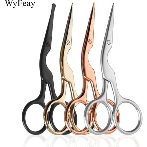 9cm/3.6inch Crane Shape Scissors Cross Stitch Retro Vintage Fishing Bird Embroidery Sewing Small Cute Scissor Handicraft Tools