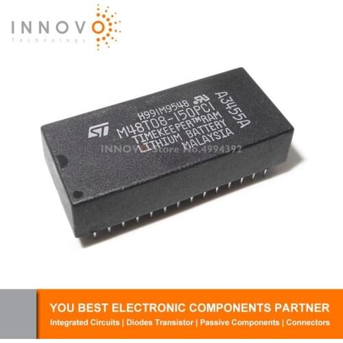 INNOVO 5pcs/lot M48T08-150PC1 M48T08-150 M48T08 CDIP-28 Free shipping New original