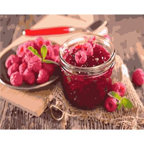 Submission Love 40x50cm Diy Oil Painting By Numbers Animal Picture By Numbers On Canvas Flower Home Decor Unique Gift