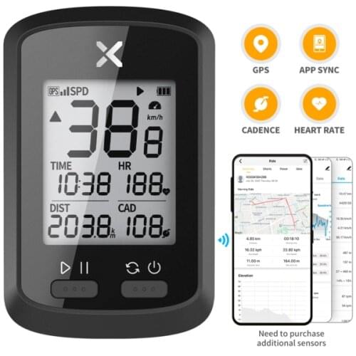 Xoss Walker G G+ Bicycle GPS Code Meter Smart Mountain Road Wireless Code Meter Bluetooth ANT+ Waterproof Meter Preferred