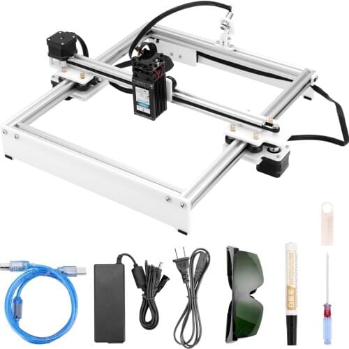Laser Engraver CNC Router Engraving Machine Off-line Control Desktop DIY Engraver Logomark Printer 280*230mm Large Working Area