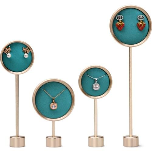 Metal earring display stand Creative ins European and American jewelry props Brand jewelry display stand