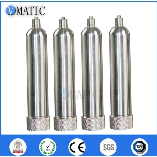 Free Shipping 30cc 30ml Corrosion Resistant Stainless Steel Cones Metal Dispensing Pneumatic Syringe