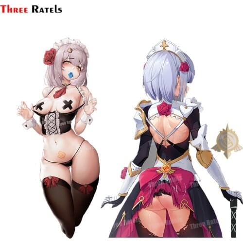 A164 Large Size Anime Game Noelle Genshin Impact Sticker All Kinds Of Size Scratch Proof Decal Accessories With Vinyl Materal