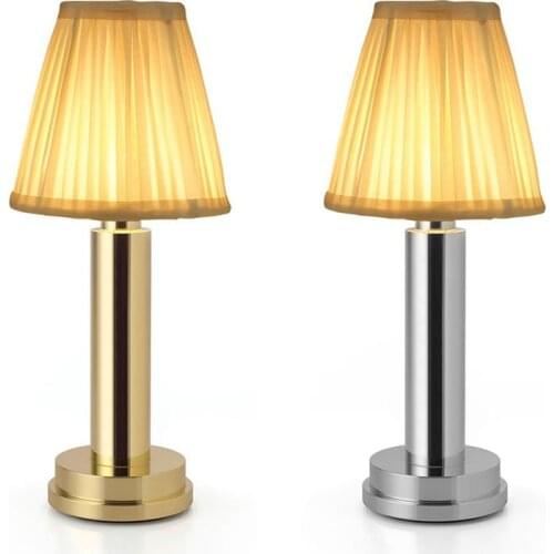 Thrisdar Rechargeable Touch Sensor LED Bar Desk Table Lamp Nordic Restaurant Hotel KTV Bar Bedside Table Night Light