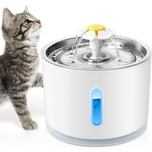 Cat Water Fountain Dog Drinking Bowl Pet USB Automatic Water Dispenser Super Quiet Drinker Auto Feeder