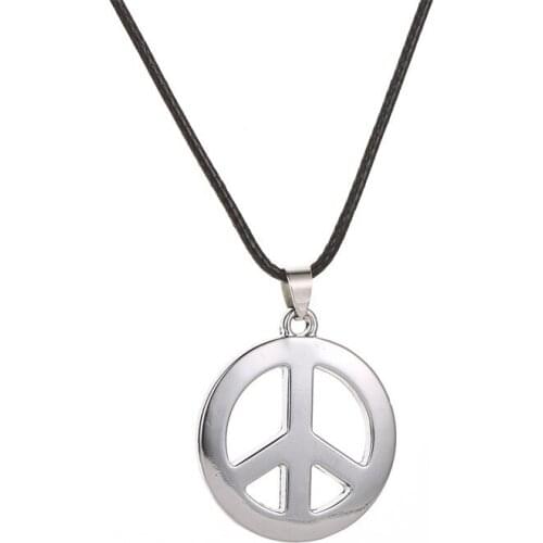 RONGQING 12pcs/lot Stainless Steel Lizard Necklace for Men Wolf Peace Sign Animal Pendant Choker Necklace