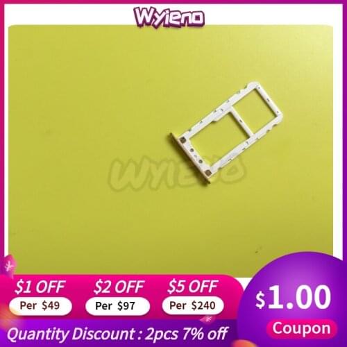 10Pcs/Lot For Redmi 5 Plus SIM Card Tray Holder Slot Repair Parts Redmi5Plus SD Tray Adapter Socket + Tracking