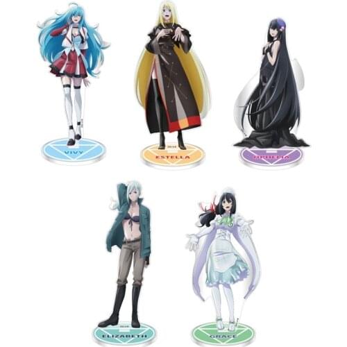 Japan Anime Vivy -Fluorite Eye’s Song Diva Matsumoto Estella Acrylic Figure Stand Model Plate Cosplay Desktop Decor