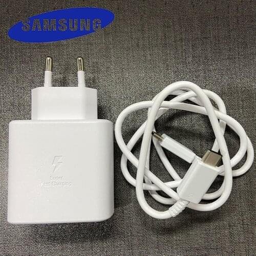 Samsung charger 45W Super Fast Charge 5A Type C Cable For Samsung Galaxy Note 10 Plus Note10 Plus 5G 20 S20 Ultra A91 Note10