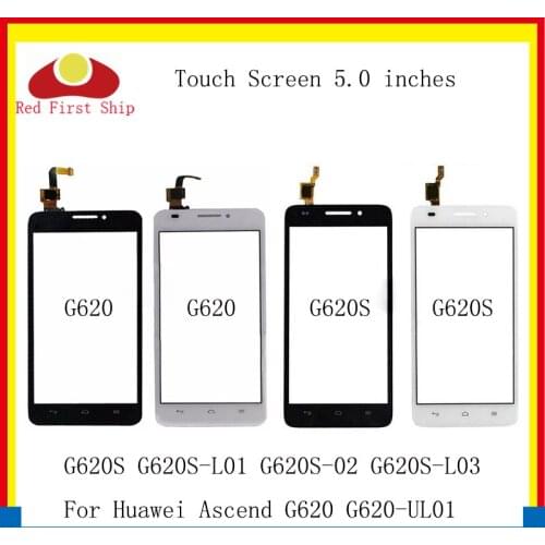 10Pcs/lot Touchscreen For Huawei Ascend G620 G620S Touch Panel Sensor Digitizer G620S Touch Screen Lens Glass Replacement