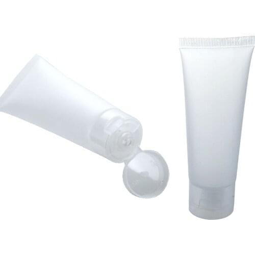100PCS Empty Portable Travel Tubes/Refillable Tube 30ml 50ml 100ml Empty Cosmetic Soft Tube Travel Makeup Container