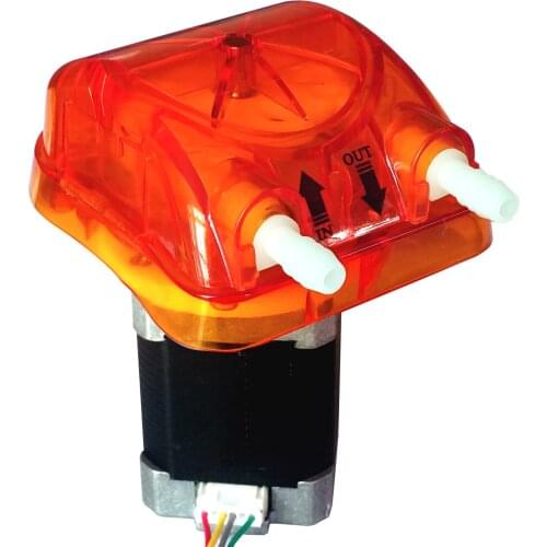 500ml/min, 3 Rollers, 24V Honlite Stepping Peristaltic Pump with Exchangeable Pump Head and PharMed BPT Peristaltic Tube