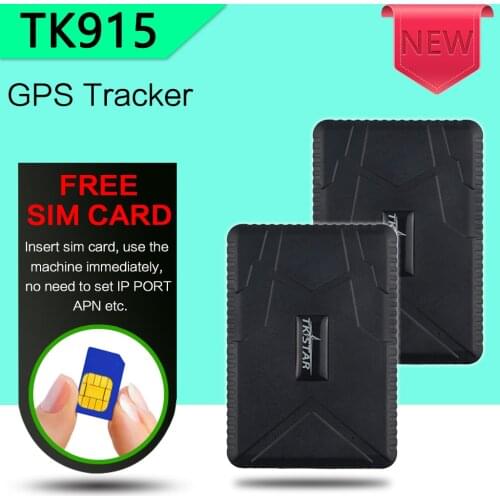 TKSTAR Strong Magnet GSM Car GPS Tracker Locator 10000mAh Standby Free Real Time Online APP Rastreador Tracking Device TK915