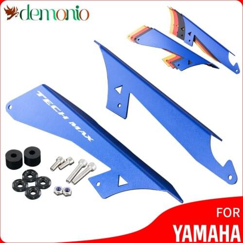 Woth logo For YAMAHA TMAX 560 tech max 2020 2021 TMAX560 TECH MAX 20 21 Tmax-560 Motorcycle Belt Guard Cover Chain Cover Guard